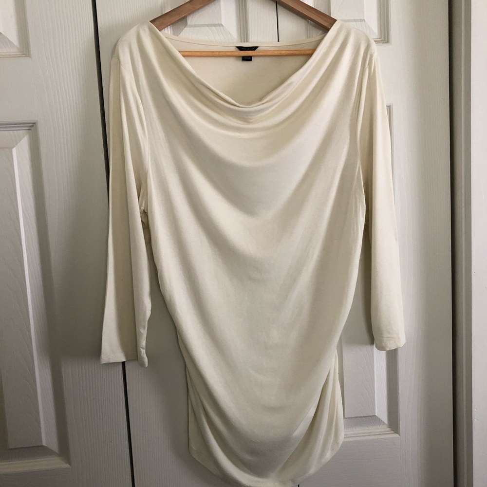 Ann Taylor Women’s Drape-Neck Top